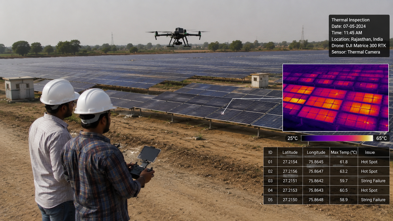 Solar Plant Inspection